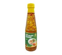MEI ASIA - Sauce pour Nems Végétarienne - Recette Vietnamienne · À Base de Soja et D'Ail · Avec Piment et Carotte · Incontournable pour les Entrées Asiatiques - La Bouteille de 250ml - Le Lot De 4