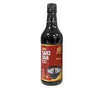 MEI ASIA - Sauce Soja à la Graine de Soja et au Blé - Saveur Subtile et Polyvalente - le flacon de 500mL - Le Lot De 4