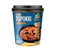MEI ASIA - Topokki aux Nouilles de Riz et Sauce Pimentée - Recette de Corée - le pot de 178g - Le Lot De 3