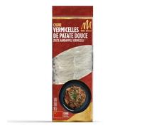 MEI ASIA - Vermicelles de Patate Douce - Texture Translucide et Al Dente - le sachet de 200g - Le Lot De 4