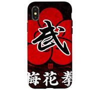 Mei Hua Le Poing Fleur De Prunier Coque pour iPhone X/XS