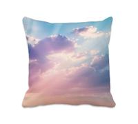 Meiaiao Housse de Coussin Extérieur Imperméable 60x60 cm - Violet & Nuage Taie d'oreiller Décorative en Lin avec et Fermeture Éclair Invisible pour Jardin, Terrasse, Balcon - 19 Pièce 2B-1101