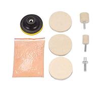 meialla Kit de Polissage de Verre d'Oxyde de Cérium de 8 pcs. 120G pour les Araignées Profondes Dissolvant des Rayures de Nettoyage des Cristaux de Fenêtres de Pare-brise