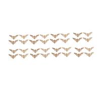meialla Onlay Lot de 32 appliques décoratives d'angle sculptées pour la maison 8 x 8 cm