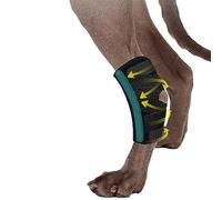 MeiAOBest Attelle de jambe arrière pour chien avec deux inserts à ressort en métal, attelle de jarret pour chien avec fractures, cicatrisation des plaies, entorses et arthrite canine_L/XL