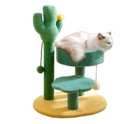 MEIBAOGE Arbre à chat avec pendentif en sisal et corde en sisal pour l'intérieur