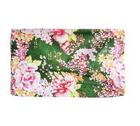 MEIBAOGE Bandeau large élastique pour femme, bandeau de sport, style rural du nord-est, motif floral, bandeau d'entraînement, voir tableau des tailles