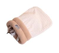 MEIBAOGE Doublures en peluche pour chats - Lit pour l'hiver par temps froid - Coussins chauds en velours pour petit animal de compagnie