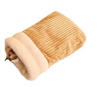 MEIBAOGE Grand sac de couchage d'hiver chaud pour chats - Grand lit pour animal domestique - Chaud - Confortable - Avec doublure épaisse
