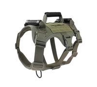 MEIBAOGE Harnais tactique pour chien en nylon durable pour l'entraînement et les activités de plein air