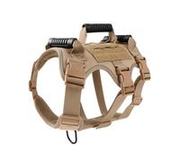 MEIBAOGE Harnais tactique pour chien en nylon durable pour l'entraînement et les activités de plein air