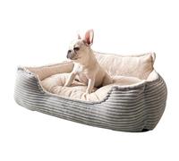 MEIBAOGE Lit pour chien amovible et lavable - Pour chats adorables et apaisants - Pour la chaleur et le repos