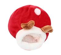 MEIBAOGE Lit pour petit animal de compagnie chaud en coton avec fond antidérapant pour petits chiens, chats et autres animaux de compagnie