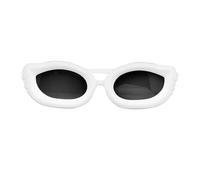 MEIBAOGE Lunettes de soleil pour animaux de compagnie pour petits et grands chiens pour la zone nord avec sangle réglable pour sports de plein air