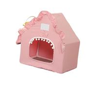 MEIBAOGE Niche lavable pour lapins - Lit confortable pour animal domestique - Pour se détendre
