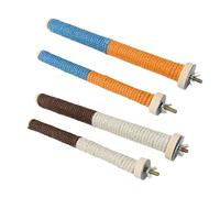 MEIBAOGE Perchoir pour oiseaux - Support molaire naturel pour perroquets - Fournitures de conure - Grattoirs pour petits et grands perroquets