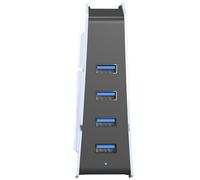 MEIBAOGE Répartiteurs 5 en 1 - Extension de charge - Hub USB - Consoles de jeu - Adaptateurs d'extension 5 ports USB