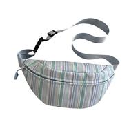 MEIBAOGE Sac à bandoulière tendance inspiré du sport avec sangle réglable pour les activités de plein air, bleu, Length 30cm