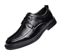 MEIbax Chaussure Homme Derby Oxford Classique Brogues Mariage Chaussures Dressing Confortables Élégante Derbys Vintage Chaussure de Habillées (Black, 47)