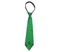 MEIbax Cravate De FêTe Paillettes Pour Homme - Pré-NouéE Avec éLastique -Parfait Pour Carnaval, SoiréEs CostuméEs, FêTes à ThèMes, Nouvel An - Adulte - Rouge (Green, One Size)