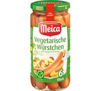 Meica 6 Saucisses végétariennes alternative sans viande 200g