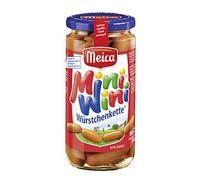 Meica Mini Wini chaîne de saucisses extra croustillantes sans colorant 380g