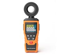 Meichoon Compteur de lumière numérique portable de haute précision jusqu'à 100 000 lux pour photographie de film, plantes, photomètre, intensité d'éclairage, mesure de la luminosité