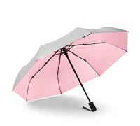 Meichoon Parapluie de voyage automatique résistant au vent petit compact léger robuste mini sac à dos pliable et portable pour voiture sac à main parasol pluie et soleil