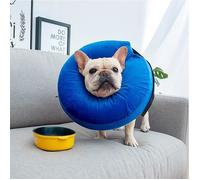 MEIDONG Collier conique gonflable pour chien et chat, collier animal souple et gonflable après, protection E collar avec boucle