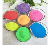 MEIEST 7 paquets de sable magique coloré, sable magique hydrophobe sable spatial, sable qui ne mouille jamais, jouet de sable, cadeau éducatif innovant, nouveauté Party Special (7 couleurs)