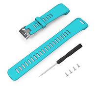 Meifox Compatible avec les bracelets de rechange Garmin Vivosmart HR, bracelet de rechange en silicone souple pour montre Garmin Vivosmart HR