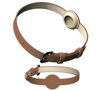 MEIFULLE Collier de Protection Anti-Perte en Silicone PU pour Apple Airtag, Accessoire de Suivi pour Chien et Chat