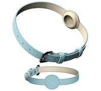 MEIFULLE Collier de Protection Anti-Perte en Silicone PU pour Apple Airtag, Accessoire de Suivi pour Chien et Chat