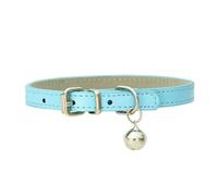 MEIFULLE Collier pour Chien en Cuir synthétique avec clochettes, Accessoire pour Animal de Compagnie, Chihuahua ou Chat