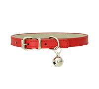 MEIFULLE Collier pour Chien en Cuir synthétique avec clochettes, Accessoire pour Animal de Compagnie, Chihuahua ou Chat
