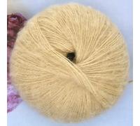 MEIFULLE Lot de 10 Boules de Fil de Mohair Fin et Doux pour Tricot à la Main, Tissage, Crochet, 60% Mohair, 40% Acrylique, 250 g