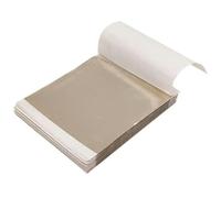 MEIFULLE Lot de 100 Feuilles de Papier Imitation Or, Argent, cuivre, dorure, Artisanat, décoration de fête, Ongles, gâteaux, Feuilles d'or