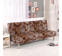 Meigeh Housse Clic Clac Housses de canapé sans Bras 3 Places Housse de Canapé Clic Clac Extensible 160-190cm