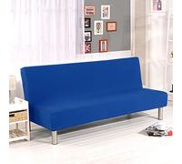 Meigeh Housse Clic Clac Housses de canapé sans Bras 3 Places Housse de Canapé Clic Clac Housse de canapé-lit Extensible