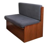 Meigeh Housse Coussin de Siège de Camping Car Couvre Coussin pour Sièges de Caravanes de Loisirs RV Set of 1 Dunkelgrau