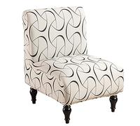 Meigeh Housse de Chaise Accent Housse de Chaise sans Accoudoirs Housse de Fauteuil 1 siège Accent Chaise imprimées Cent États