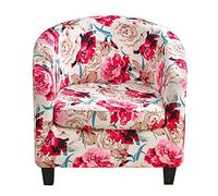 Meigeh Housse de Chaise Cabriolet Housse de Fauteuil Tullsta 2 pièce Housse de Chaise de Baignoire avec Housse de Coussin pour Fauteuil Tullsta