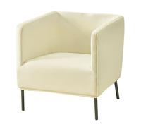 Meigeh Housse de Fauteuil EKERO Extensible Couvre Fauteuil EKERO Chesterfield Housse Chaise de Club Beige
