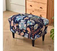 Meigeh Housses de Chaise à Oreilles Housses de Fauteuil à Oreilles Housse de Pouf Extensible Housse de Ottoman