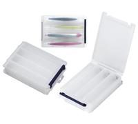 Meiho Versus Two Sided Lure Cases Reversible Clear Boite