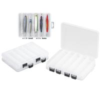 Meiho Versus Two Sided Lure Cases Reversible Clear Boite