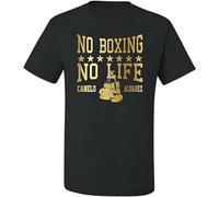 MEIHUANG No Boxing No Life Canelo Álvarez T-Shirt Canelo Álvarez Shirt for Men Size XL