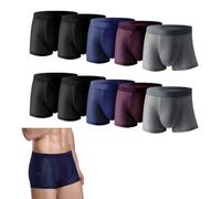 MEIION BamBoxer - Doux comme de la Soie et Respirants Bambou Boxhero pour Hommes - sous-vêtements Cool, Confortables et Durables