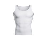MEIION Débardeur Gainant Omeno Gilet de compression amincissant en coton pour hommes Shapewear sans manches pour une silhouette élancée