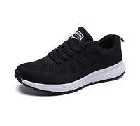 MEIION Emmy Chaussures orthopédiques ergonomiques pour femme - Chaussures de course orthopédiques avec soulagement de la douleur et confort optimal, Noir , 44 EU